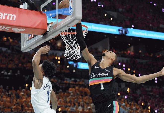 文班亚马41.1%得票率领跑NBA最佳防守球员投票