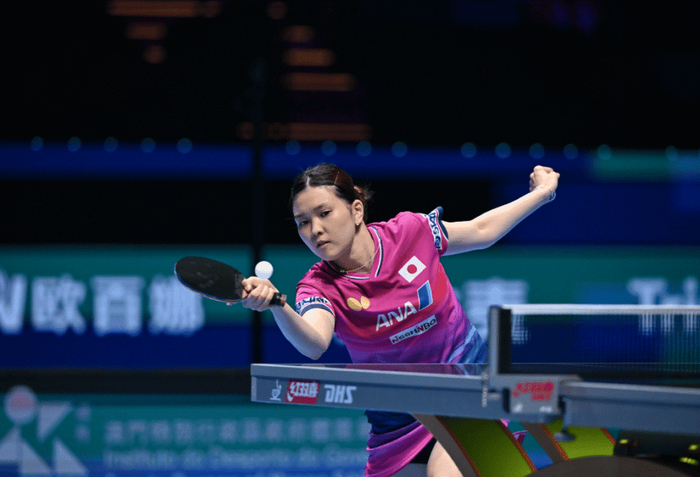 世界杯女子单打8强战:桥本帆乃香4-1击败布鲁娜